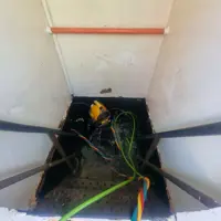 Diver assisting during salvage