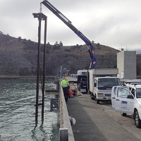 South Island Dam repair