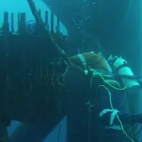 OMV jack up platform main leg brace repair