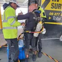 Diver Preparations for SSBA