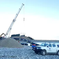 Catherine Fields Irrigation Project, Twin intake pipeline Pukaki